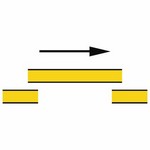 ISO 17631 A.1.11 B-Class Self-Closing Sliding Fire Door sign — Fire Control Plan (ISO 17631) safety pictogram