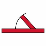 ISO 17631 A.1.4 A-Class Hinged Fire Door sign — Fire Control Plan (ISO 17631) safety pictogram