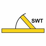 ISO 17631 A.1.5 B-Class Semi-Watertight Fire Door sign — Fire Control Plan (ISO 17631) safety pictogram