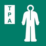 ISO 17631 A.4.24 Thermal Protective Aid (Tpa) sign — Fire Control Plan (ISO 17631) safety pictogram