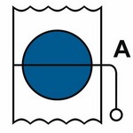ISO 24409 SIS010 Fire Damper sign — Fire Control Plan (ISO 17631) safety pictogram