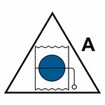 ISO 24409 SIS013 Remote Control For Fire Damper (Accommodation Or Service Spaces) sign — Fire Control Plan (ISO 17631) safety pictogram