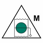 ISO 24409 SIS014 Remote Control For Fire Damper (Machinery) sign — Fire Control Plan (ISO 17631) safety pictogram