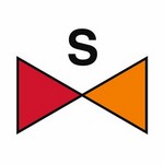 ISO 24409 SIS036 Sprinkler-Section Valve sign — Fire Control Plan (ISO 17631) safety pictogram