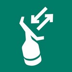 ISO 7010 E047 Search And Rescue Locating Device sign — Emergency / Escape safety pictogram