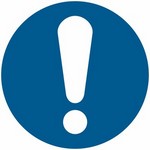 ISO 7010 M001 General Mandatory sign — Mandatory safety pictogram