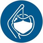 ISO 7010 M045 Release Lifeboat Gripes sign — Mandatory safety pictogram