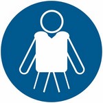 ISO 7010 M053 Wear Personal Flotation Devices sign — Mandatory safety pictogram